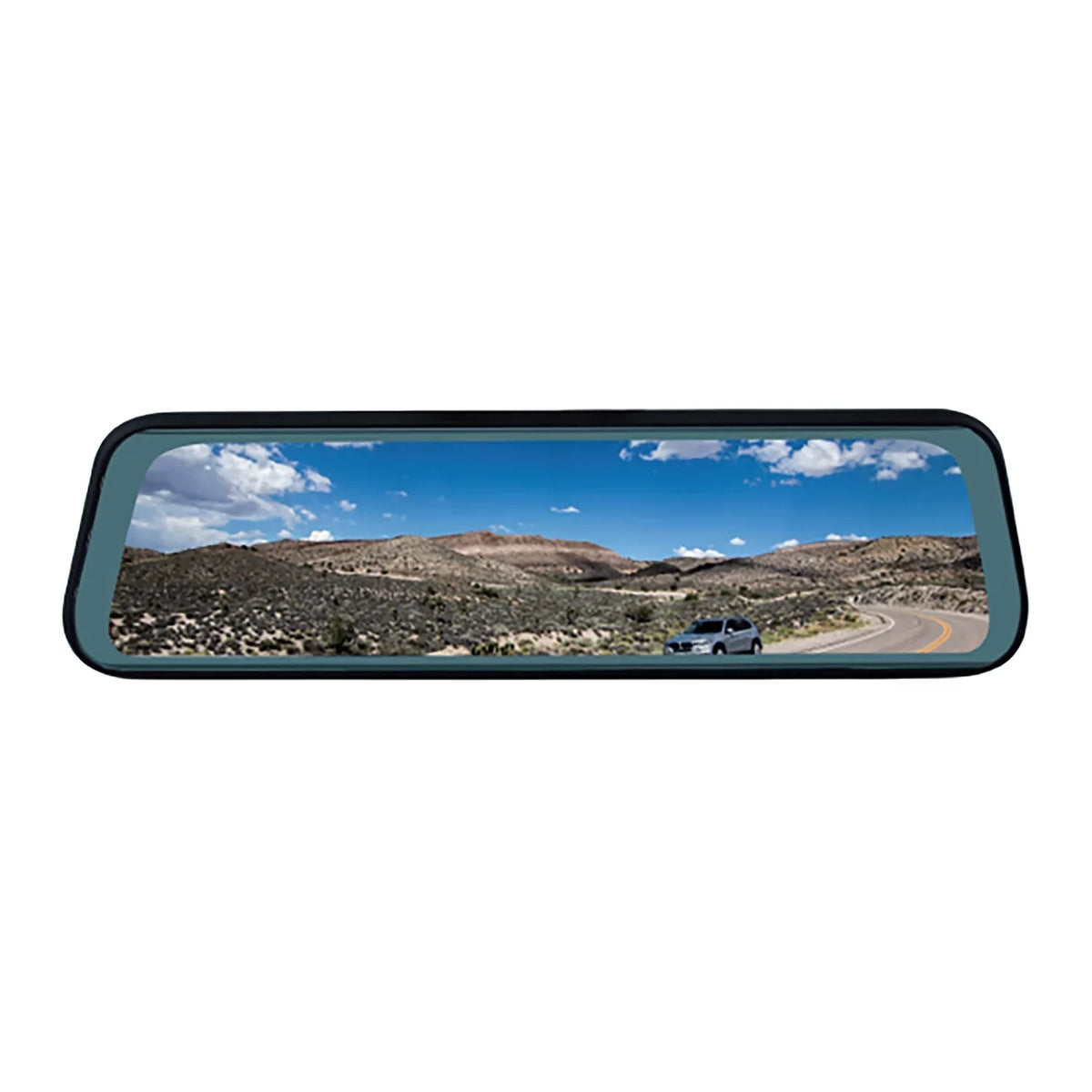 BOYO Vision VTM96M, - 9.6-In. Black, LCD Display Rearview Mirror Monitor with Dual Mounting Options, VTM96M