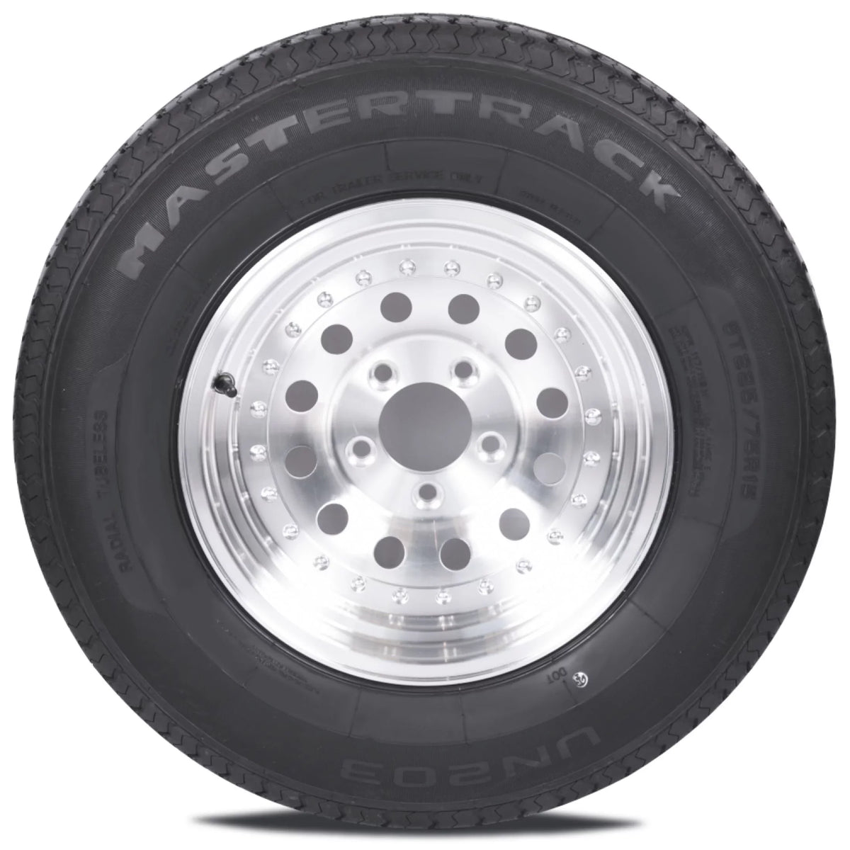 Mastertrack UN203 ST205/75R14 8 Ply 105M Load Range D Radial Trailer Tire - ST 205/75/14 205/75R14 (Tire Only)