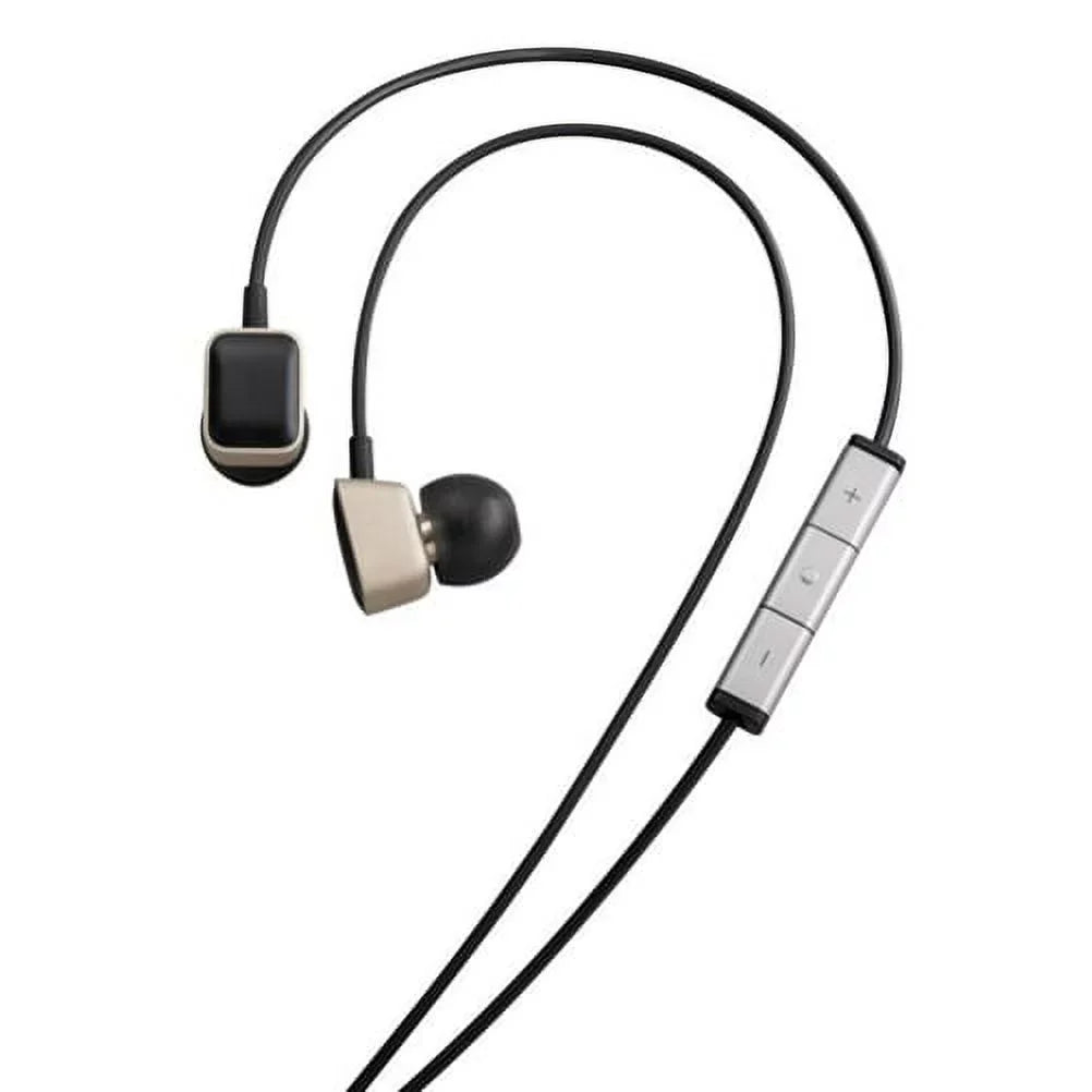 Harman Kardon AE-S Efficiency In-Ear Headphones Dual Earbuds Earphones Earpieces Stereo Wired [Gold Color] Z4Y for Galaxy Kids Tab 3 7.0 Mega 2 Note 10.1 2, NotePRO 12.2 On5 Prevail LTE