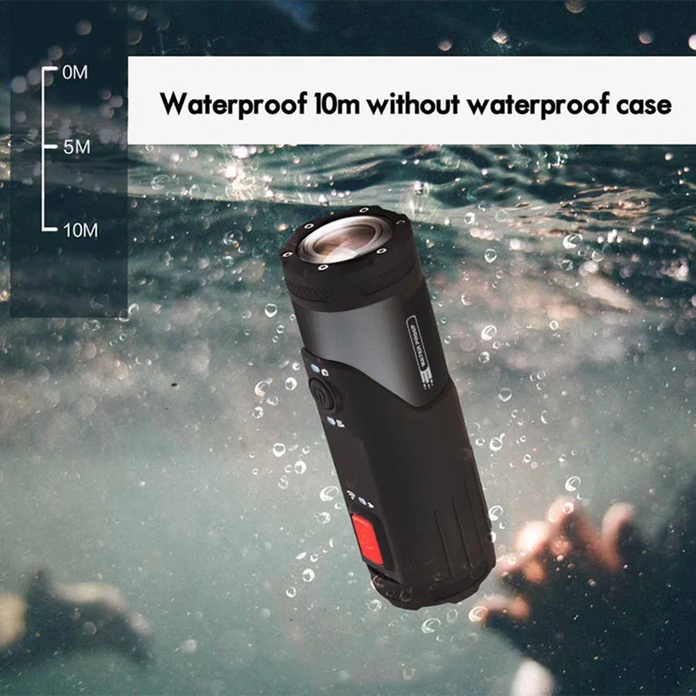 SOOCOO 4K Helmet Camera, Liquid WiFi APP Head mounted Camera