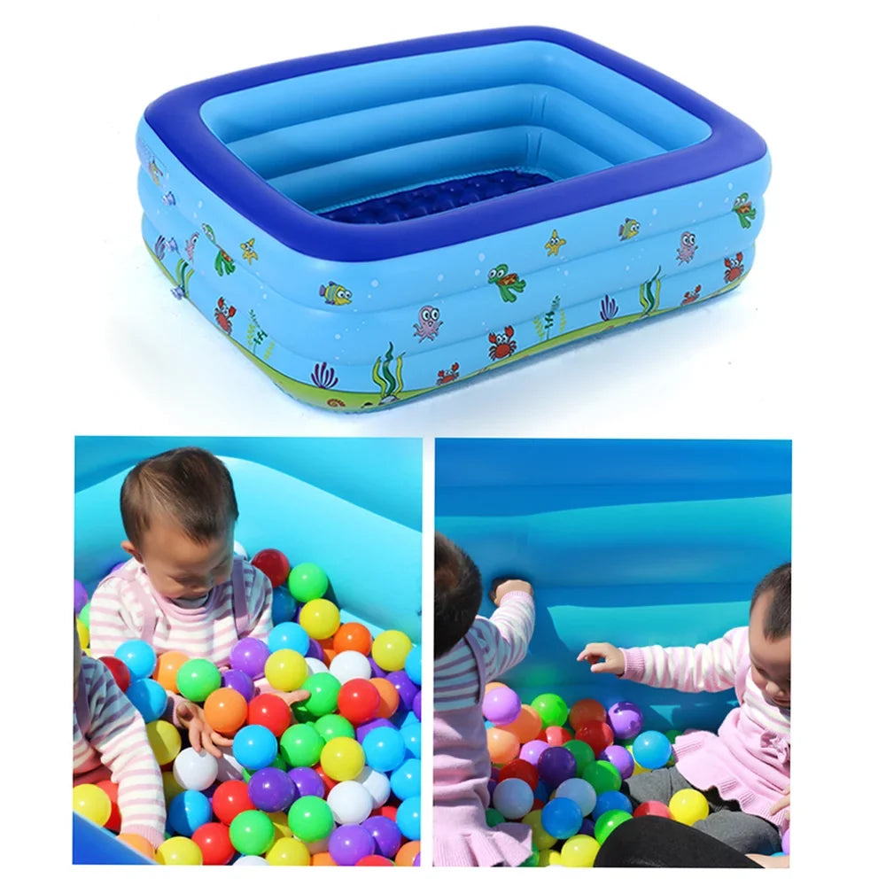 Portable Swimming Pool Inflatable Swimming Pool Basin Kid Bathtub
