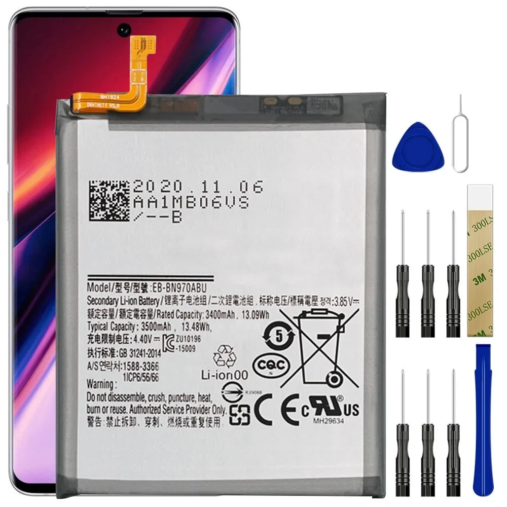 Replacement Battery EB-BN970ABU For Galaxy Note10 SM-N970U Tool