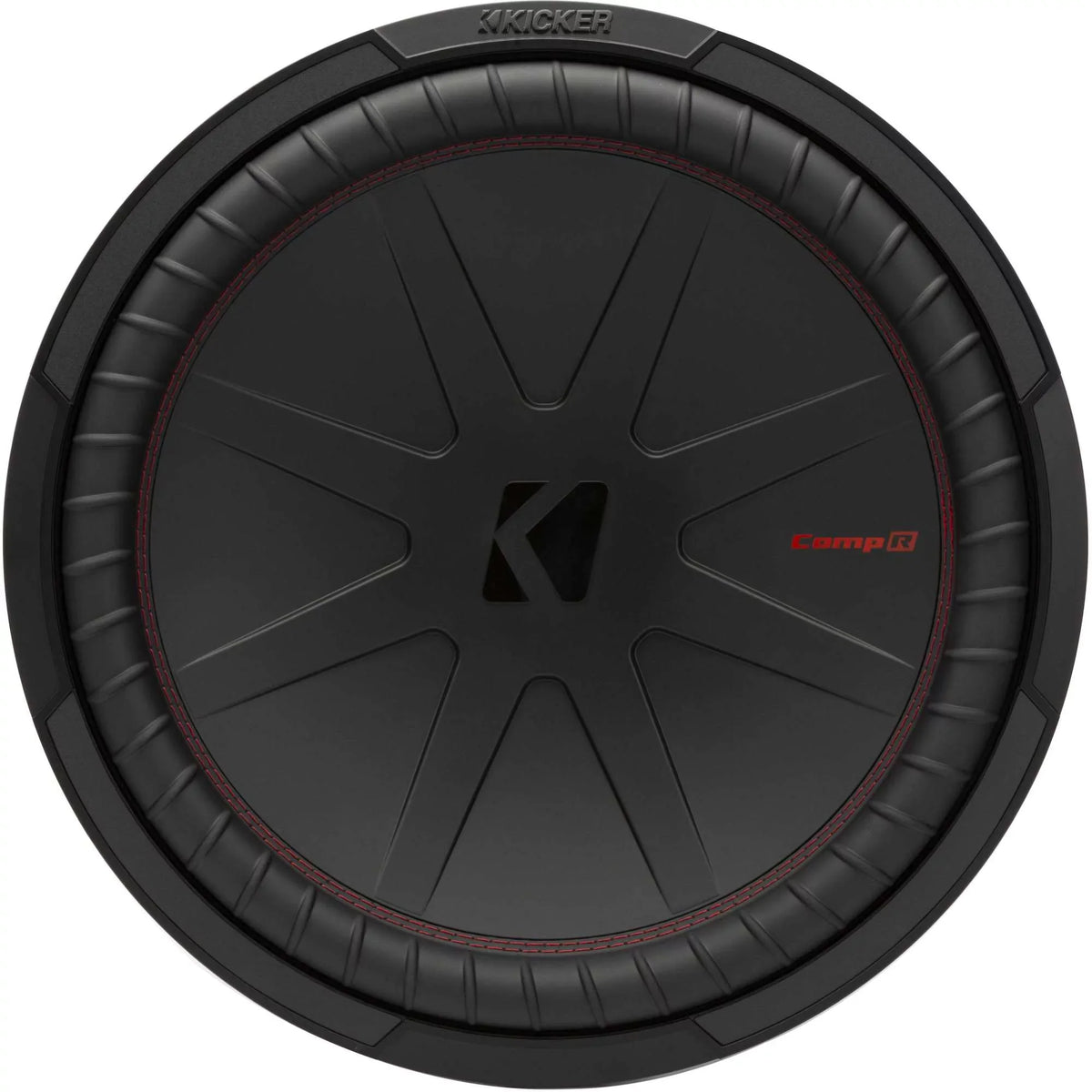 Kicker 48CWR152 CompR 15" Subwoofer, DVC, 2-ohm - Includes Speaker Wire