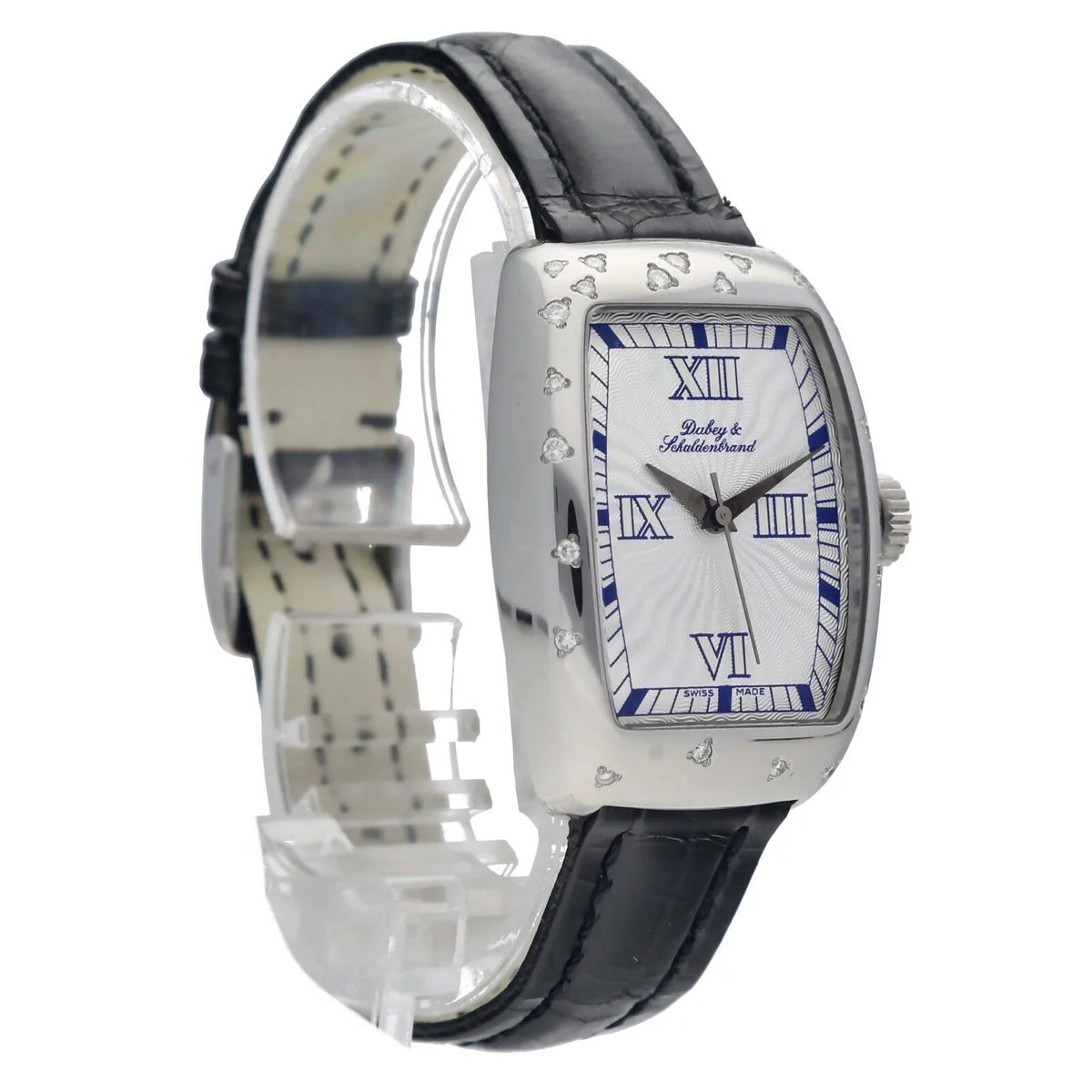Dubey &amp; Schaldenbrand Lady Fantasy Steel 27mm Tonneau Automatic Women's Watch