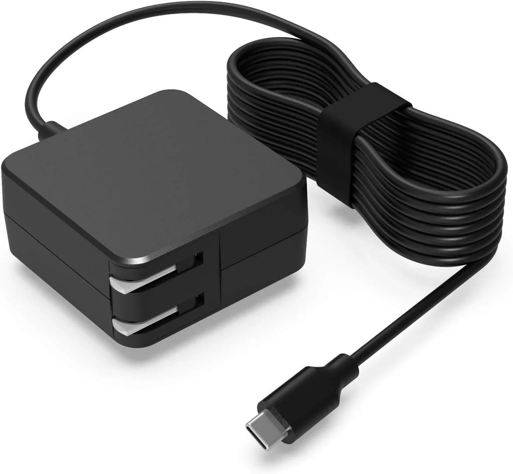 Guy-Tech 45w USB-C Ac Adapter Compatible with 100e Chromebook 81MA0000US Power Cord