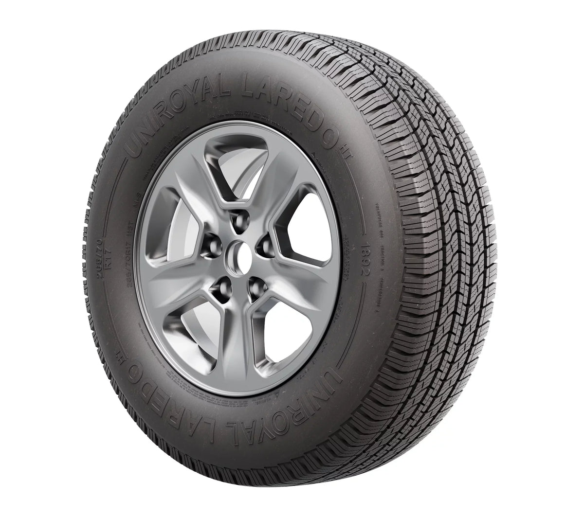 Uniroyal Laredo HT All-Season 265/60R20/XL 115H Tire Fits: 2022 Toyota Tundra SR TRD Off-Road, 2023 Toyota Tundra 1794 Edition