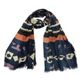 A Cut Above - Lightweight Cashmere/Wool Blend Scarf by James Paul Cheung Cashmere