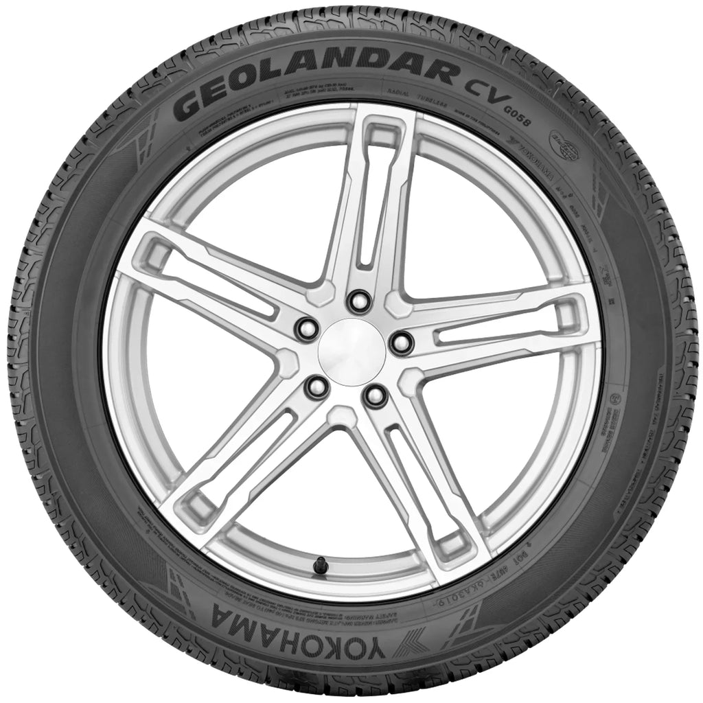 Yokohama Geolandar CV G058 225/55R17 97V BW All Season Tire