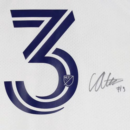 Chris Odoi-Atsen D.C. United Autographed Second-hand #3 White Jersey from the 2022 MLS Season - Size M - Fanatics Authentic Certified
