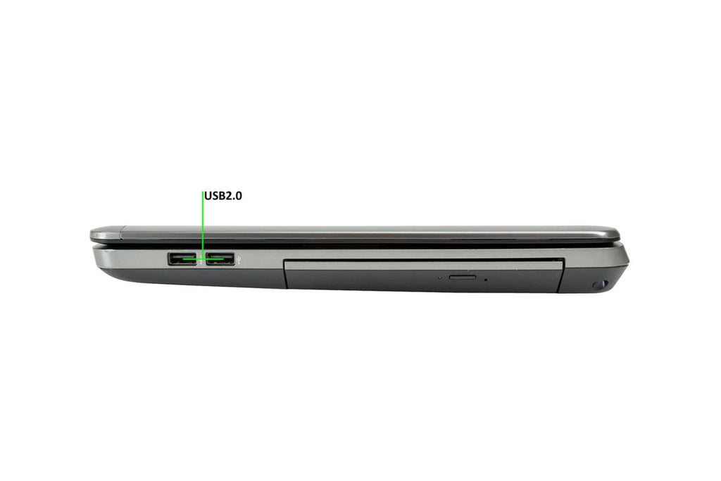 ProBook 450 G1 15.6" Standard Second-hand Notebook - Core i3 4000M 4th Gen 2.40 GHz 8GB SODIMM DDR3L SATA 2.5" 500GB HDD DVD-RW Windows 10 Pro 64-Bit