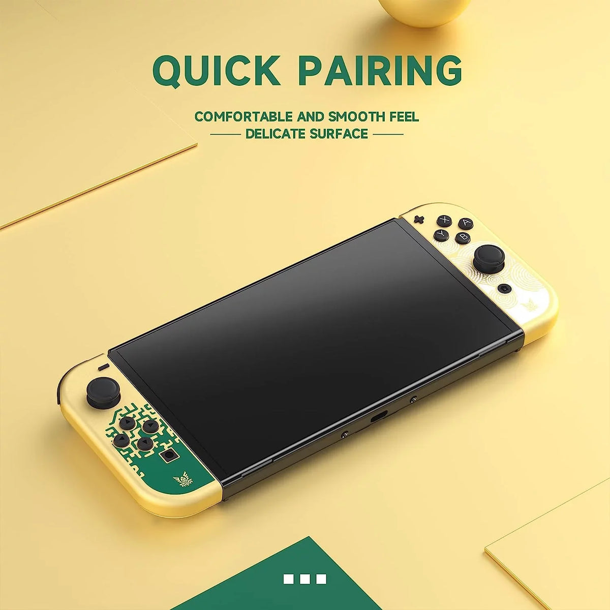 Joycons Controller for Nintendo Switch, Replacement for Wireless Left & Right Switch Controllers with Dual Vibration/Motion Display