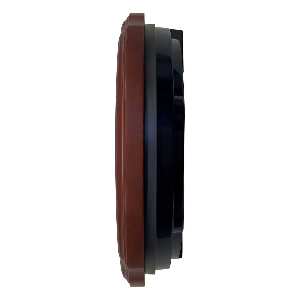 Seiko Tube and Chimes Melodies In Motion, Brown Wood Frame Traditional Classic Music Rotating Pendulum Crystals QXM392BRH