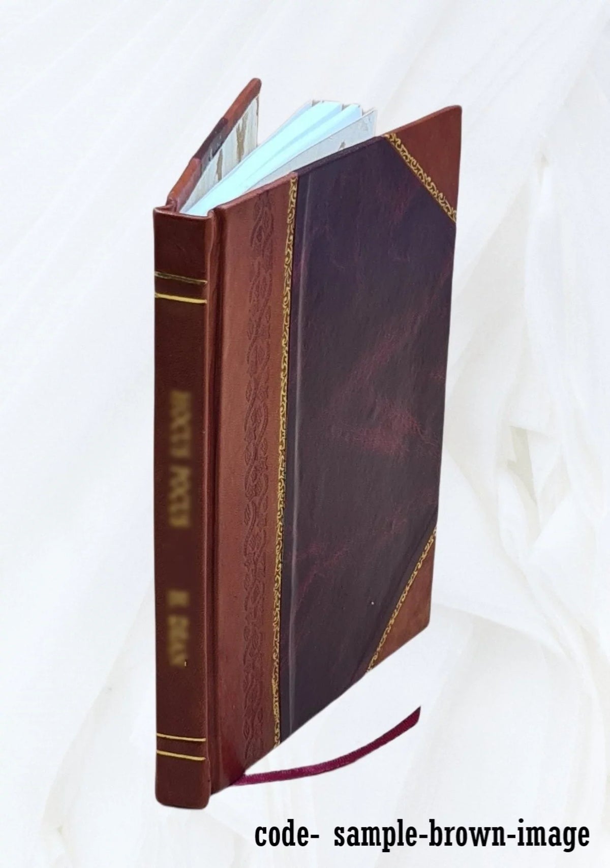 Don Lorenzo en San Lorenzo : comedia en tres actos y en prosa 1911 [Leather Bound]
