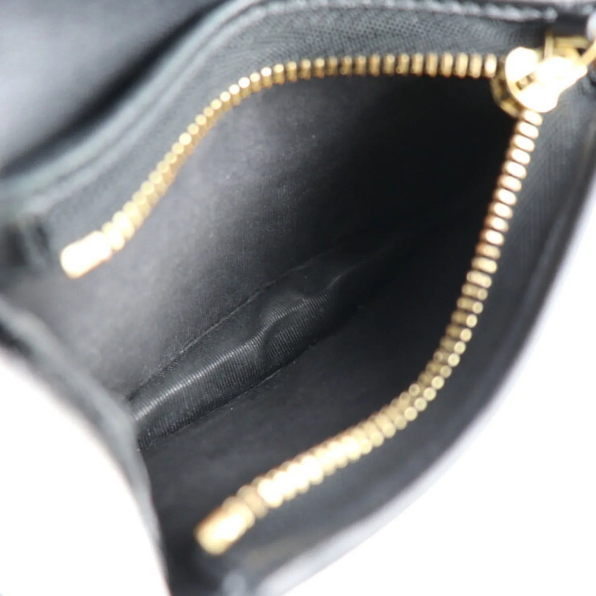 Pre-Owned GUCCI Gucci Compact Wallet Bifold 508757 GG Supreme Canvas Leather Beige Brown Gold Black BEE Bee (Good)