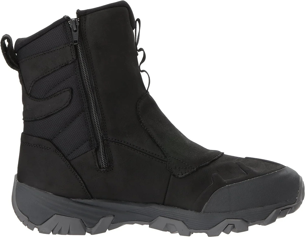 Merrell Men's COLDPACK ICE+ 8" Zip Polar Fluid Snow Boot, Black, 7 M US