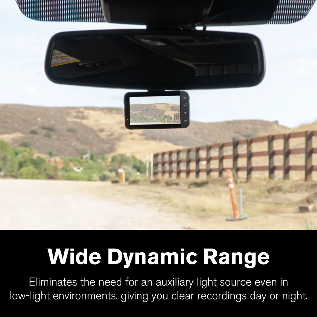 Yada 4K Roadcam Pro GPS with App, 150 Degree Wide Angle Lense, 3" LCD Monitor UHD Resolution High Dynamic Range for Day/Night. G-Sensor Technology with Park and Record Mode