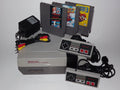 Nintendo Entertainment System Bundle with Super Mario Bros 1, 2, 3 and New NES 72 Pin connector Installed