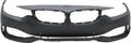 Front BUMPER COVER Compatible For BMW 4-SERIES 2014-2017 Primed with PDC Sensor and Camera Holes Convertible/Coupe/Hatchback