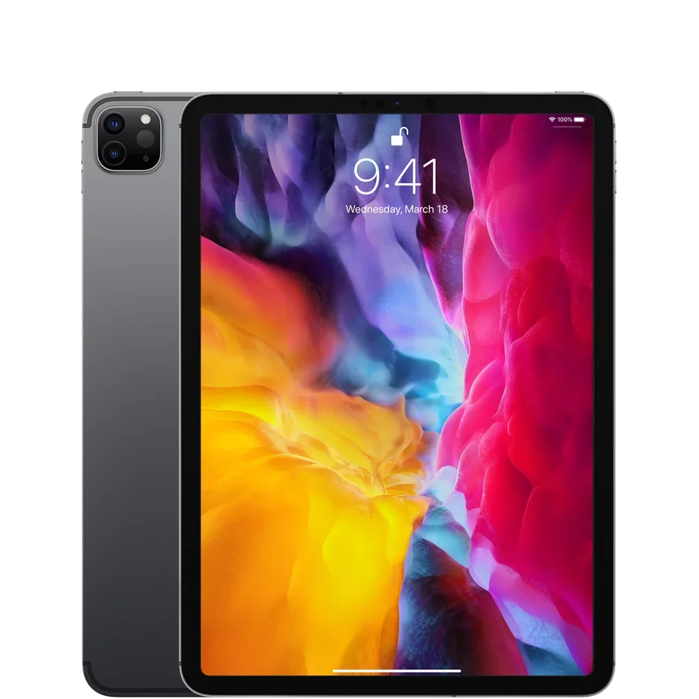 iPad Pro 11" (2020, 2nd Gen.) 128GB Space Gray - Unlocked - Second-hand