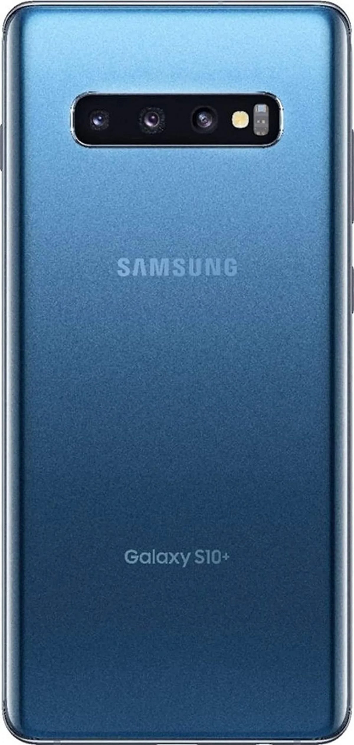 Galaxy S10+ Plus G975U (GSM Unlocked) Prism Blue 128GB Smartphone Pre-owned Second-hand Good)