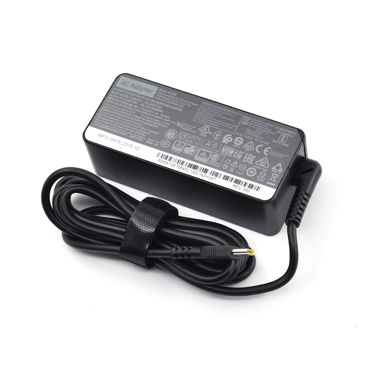 45W USB-C Portable computer Charger ADLX45UDCK2A for Chromebook 100e 2nd Gen AST - 82CE