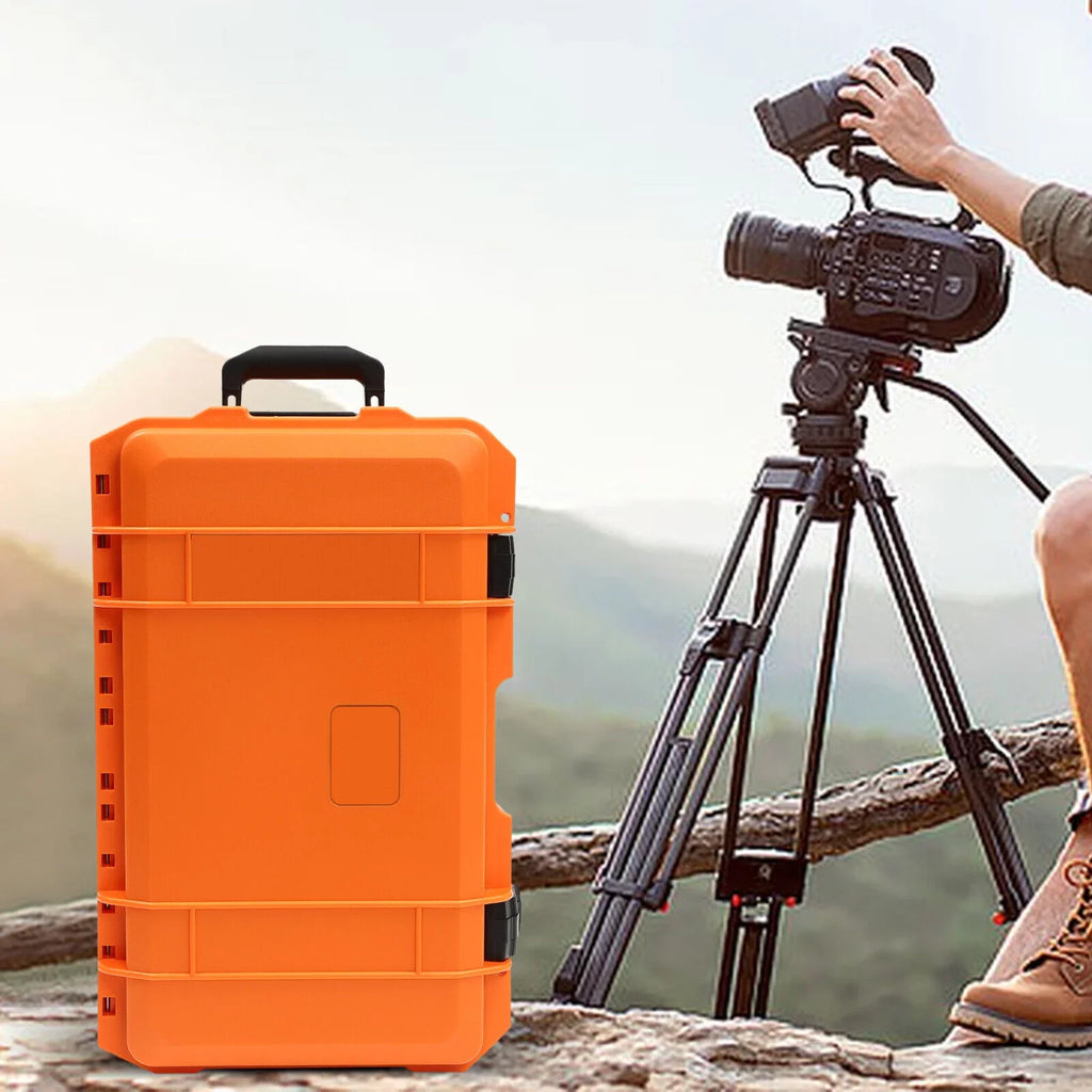 22" Camera Box Storage Protect Roller Carry Case Liquid Camera Box Case