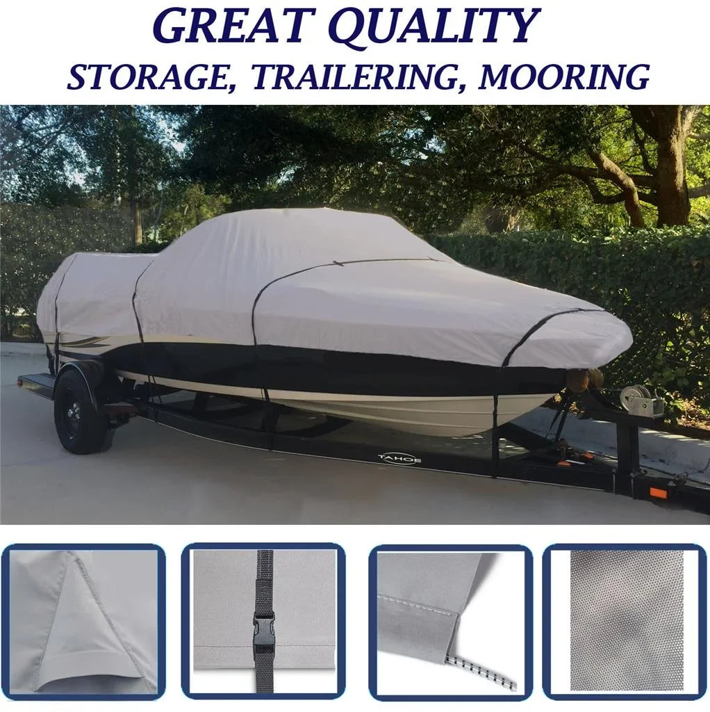 BOAT COVER Compatible for COBIA SAN MARINO 6.8 EC I/O 1992-1995 STORAGE, TRAVEL, LIFT