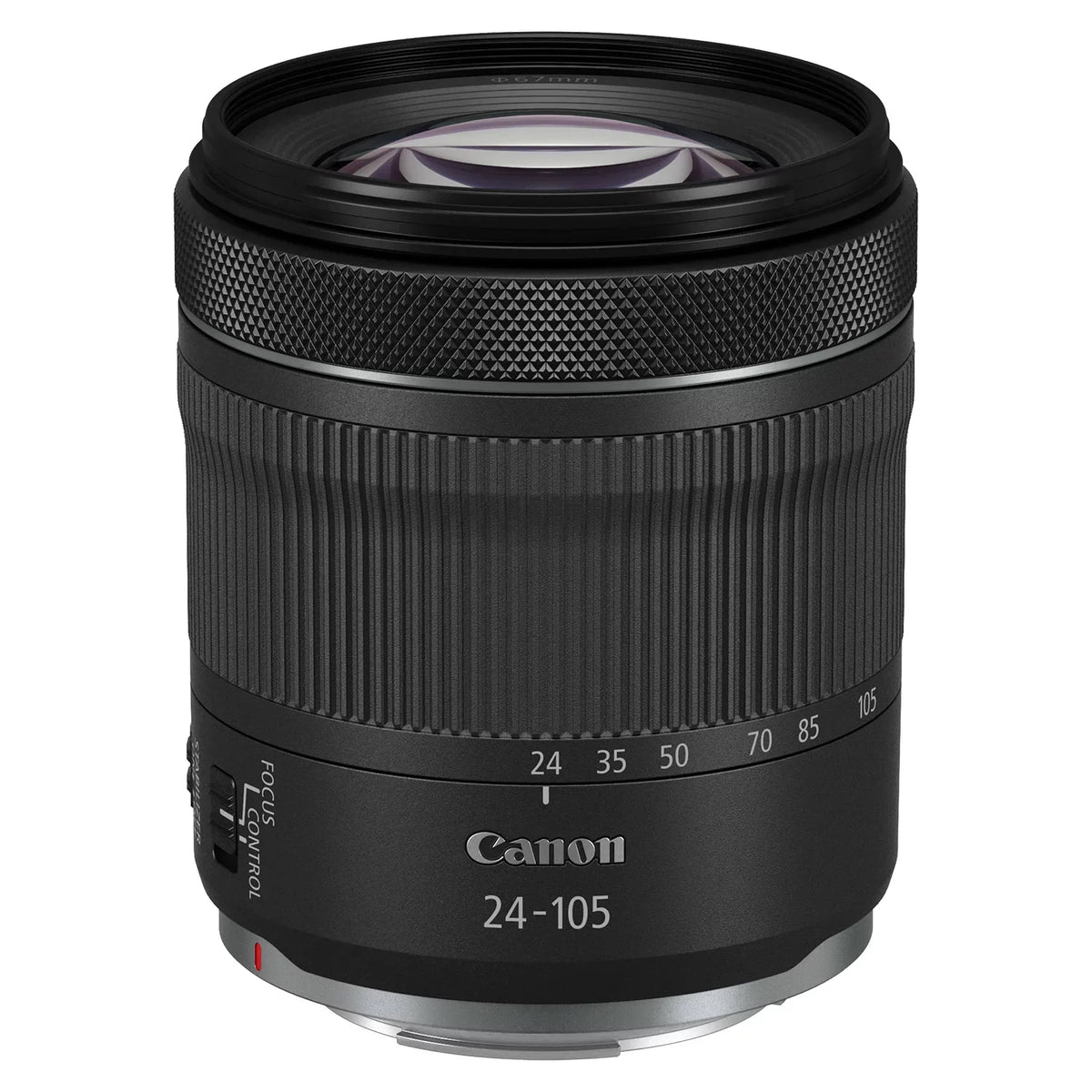 EOS R6 Mark II Mirrorless Camera with RF 24-105mm Lens + SanDisk 128GB Memory Card + Case + LED Flash + ZeeTech Accessory Bundle