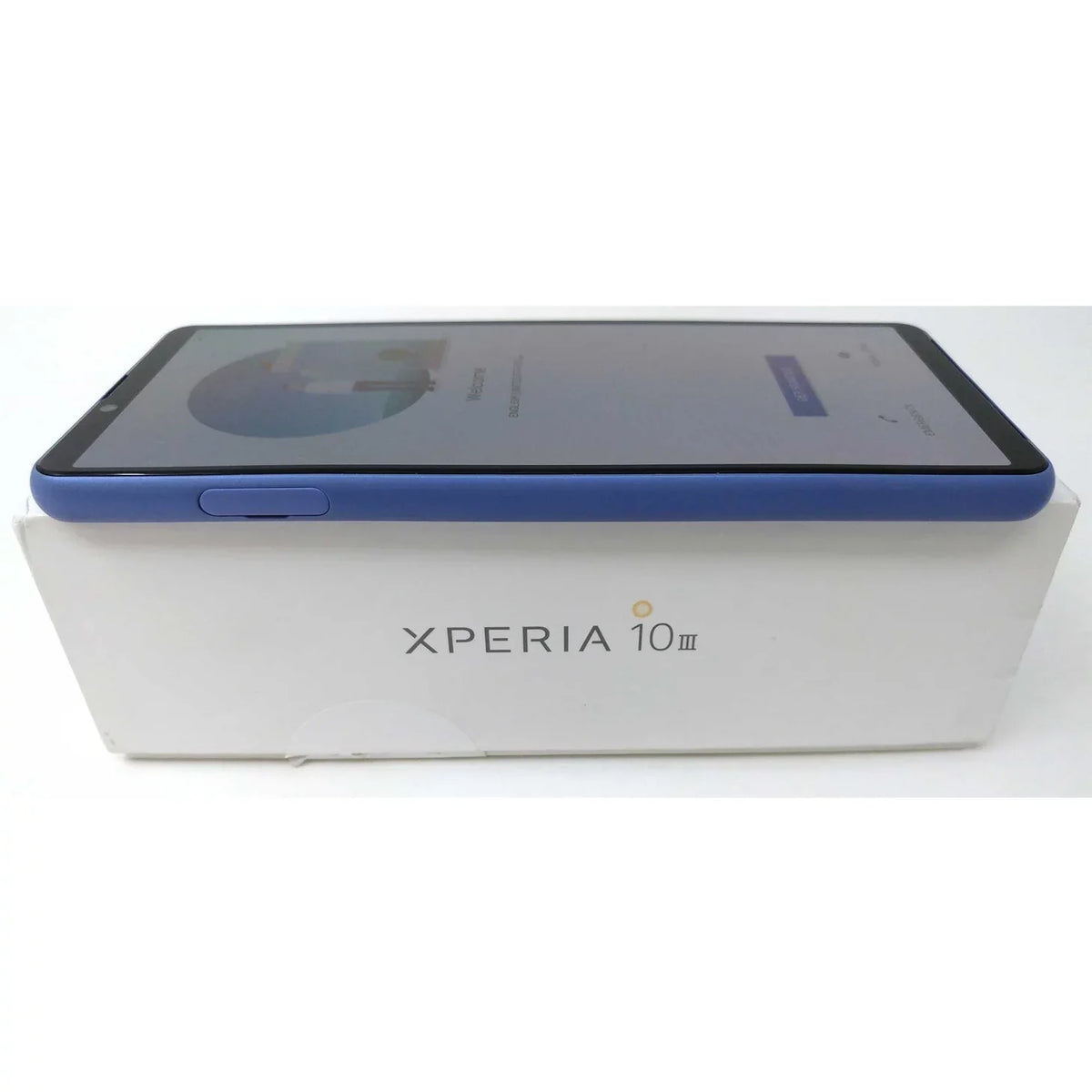 Pre-Owned Xperia 10 III 5G 128GB XQ-BT52 6GB RAM GSM Factory Unlocked Smartphone - Blue (Like New)