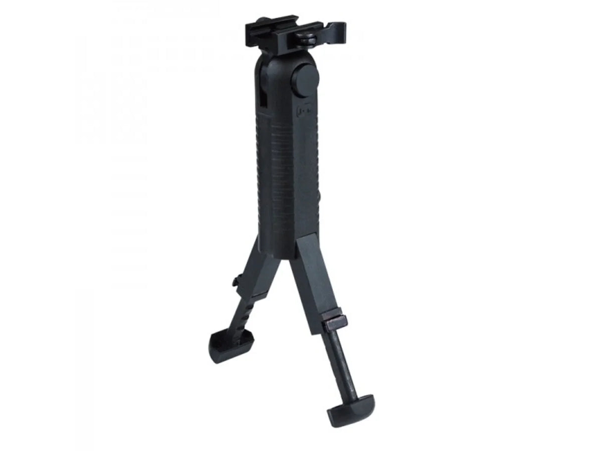 Lion Gears Bipod QR 5-position Folding Grip Bipod, Black
