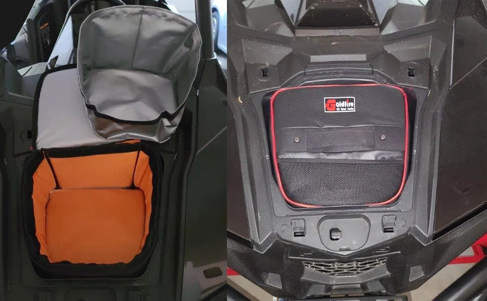 RZR RS1 Storage Organizers UTV Accessories Underhood Storage Bag Cooler Fluid Tool Bag Fit for Polaris RZR RS1 2018+