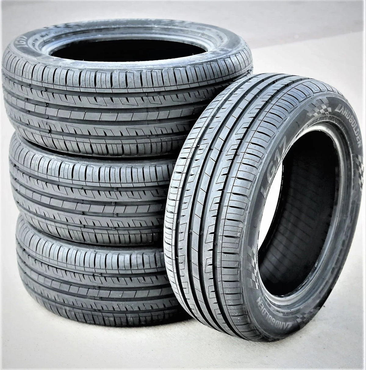 Landgolden LG17 195/55R15 85V Capability Tire Fits: 2007-08 Honda Fit Sport, 1999-2000 Honda Civic Si