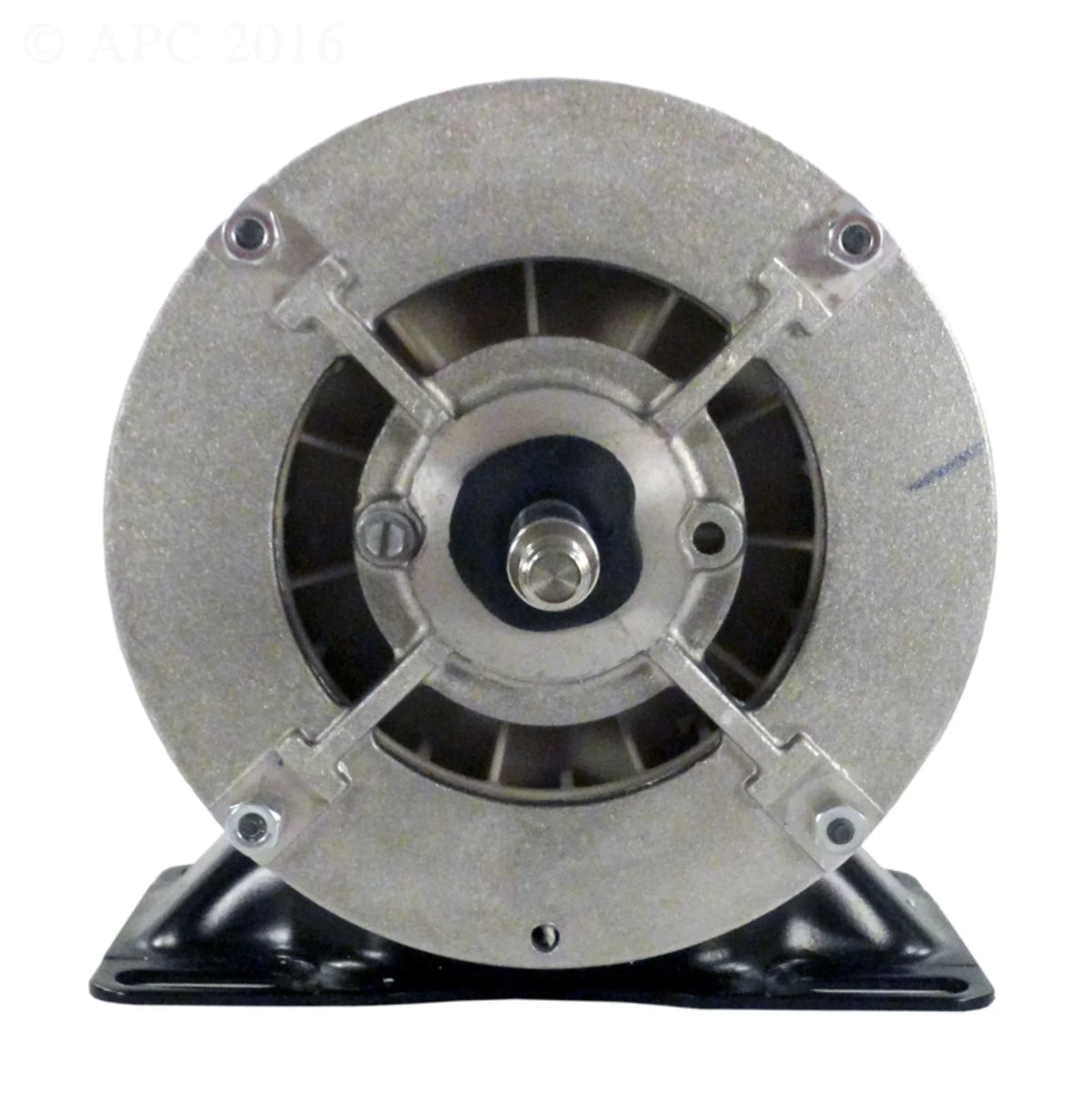 The Pool Supply Shop 0.5 Black and Silver Single Speed Round Flange Pool Motor