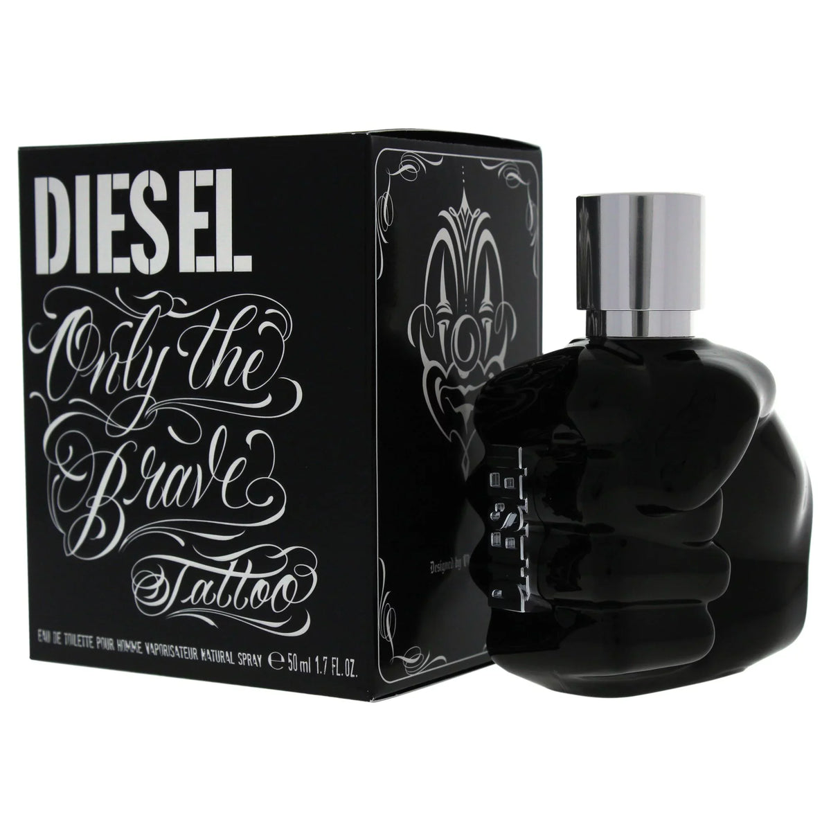 Diesel Only The Brave Eau de Toilette Fragrance Spray for Men, 1.7 fl oz